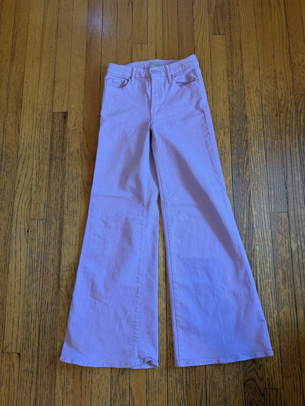 Mother Jeans Womens 25 Purple Regal Orchid Wide Leg